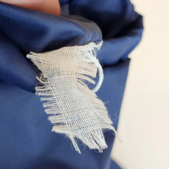 Nike Men's Vintage Jacket Windbreaker Pullover Red‎ White Blue 1/4 Zip Size L - Picture 8 of 11